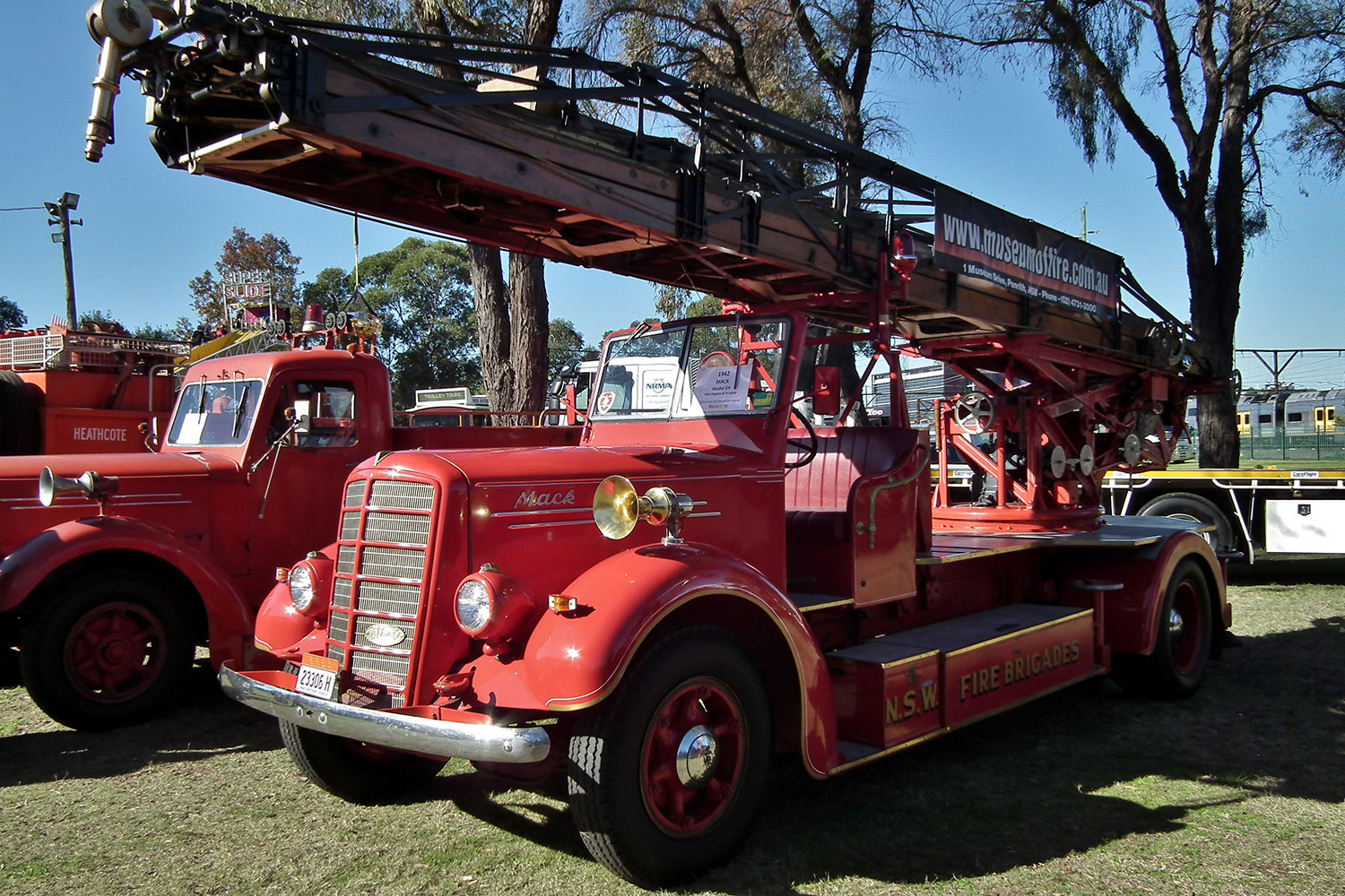camiones de bomberos