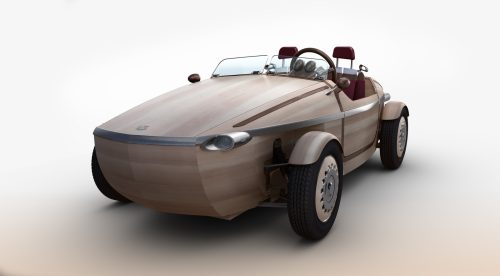 Toyota Setsuna de madera