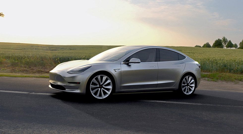 Viskerblad Tesla Model 3