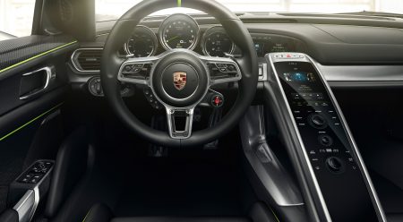 Porsche 918 Spyder salpicadero