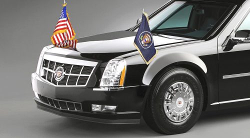 Neumáticos de camión para el coche de Barack Obama