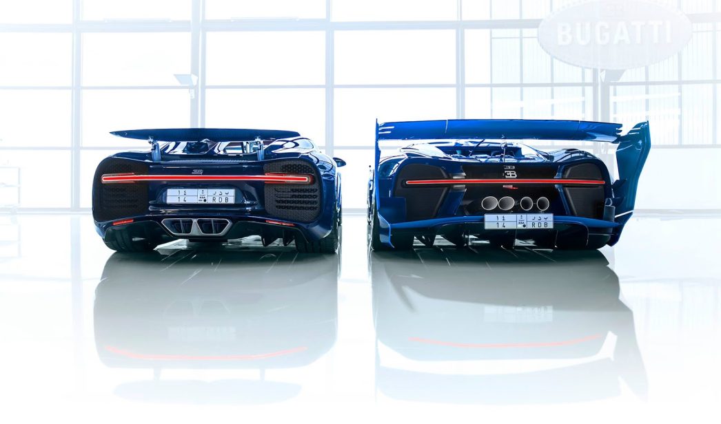 Bugatti Chiron y Vision Gran Turismo Concept