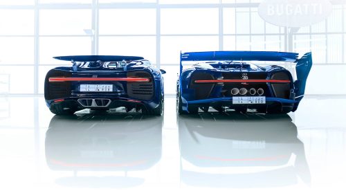 Bugatti Chiron y Vision Gran Turismo Concept