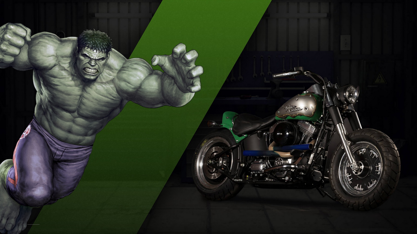 Harley Davidson Hulk
