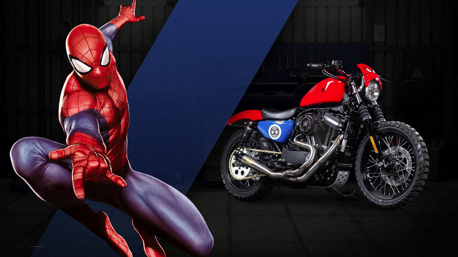 Harley Davidson Spiderman