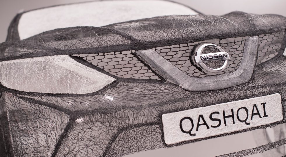 Nissan Qashqai impresión 3D