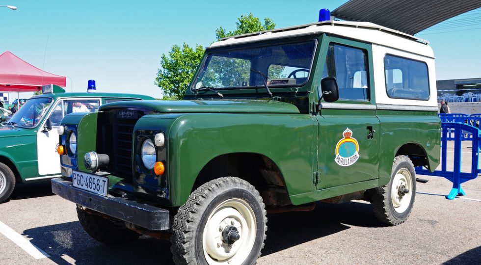 20 coches míticos de la Guardia Civil