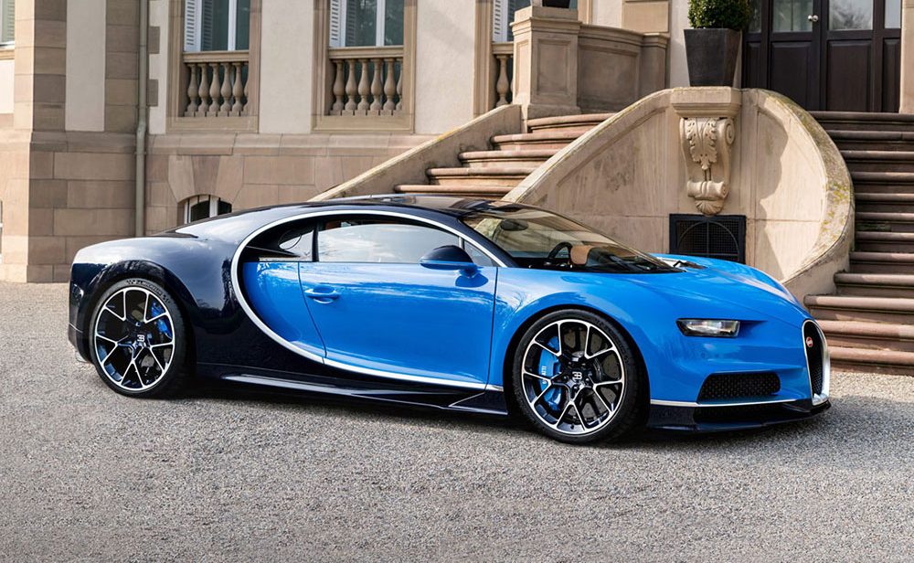 acelerador Bugatti Chiron