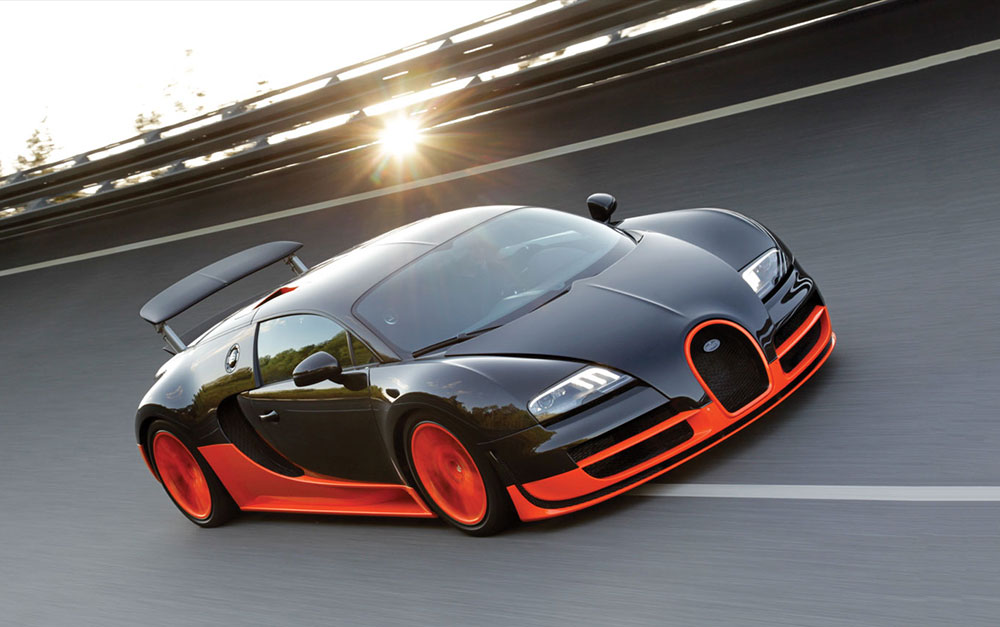 Acelerador Bugatti Veyron
