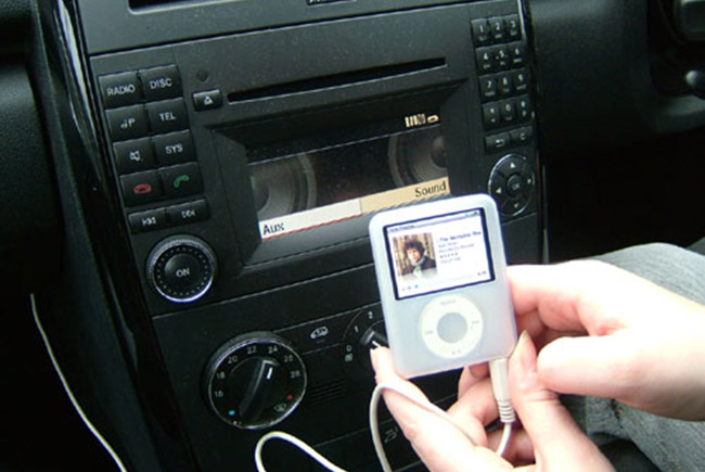 música en el coche