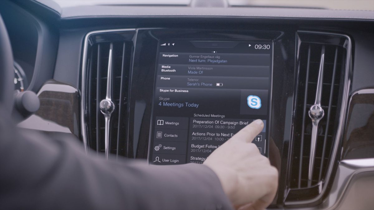 Volvo Skype for Business