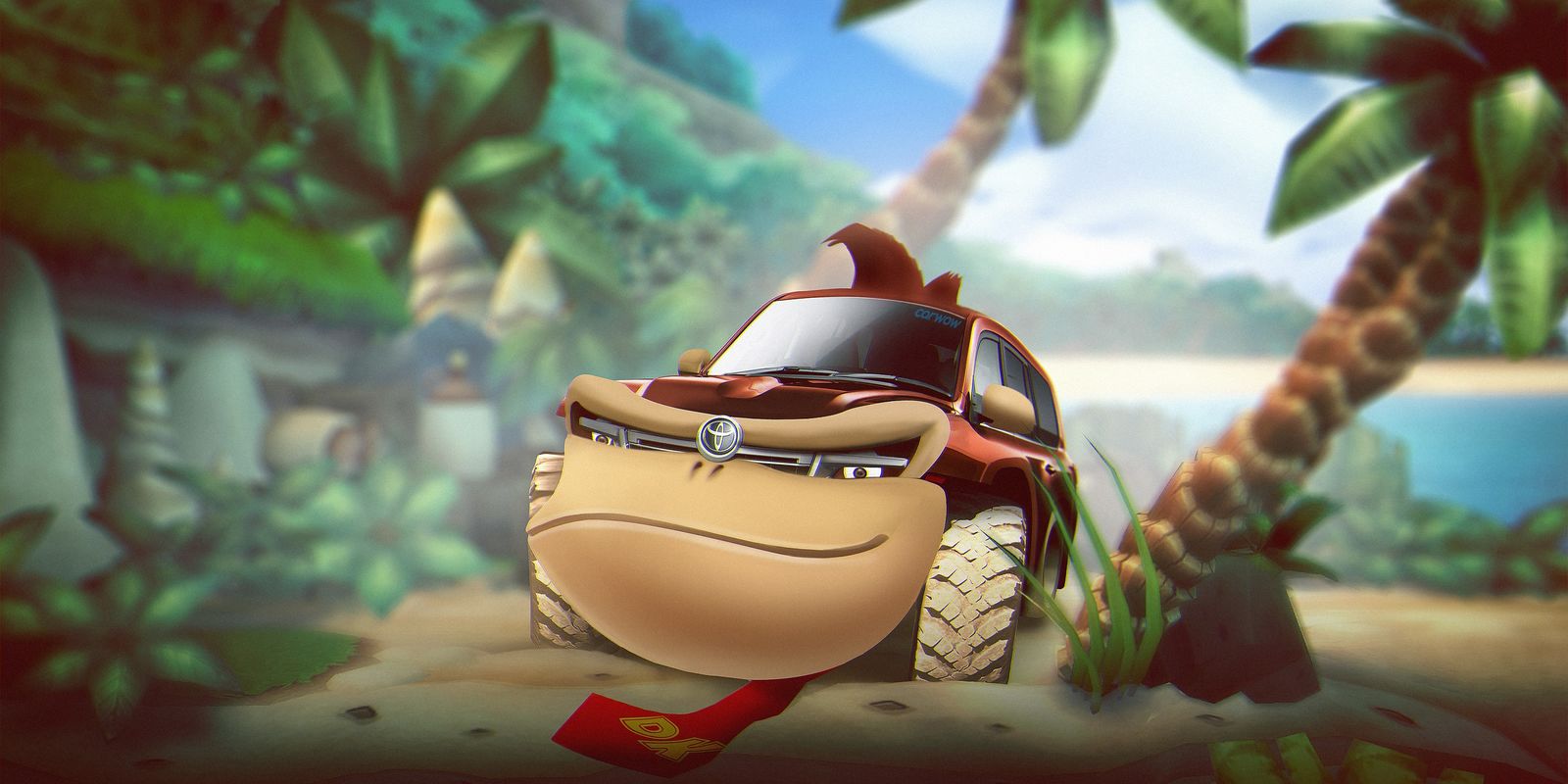 Donkey Kong: Toyota Land Cruiser