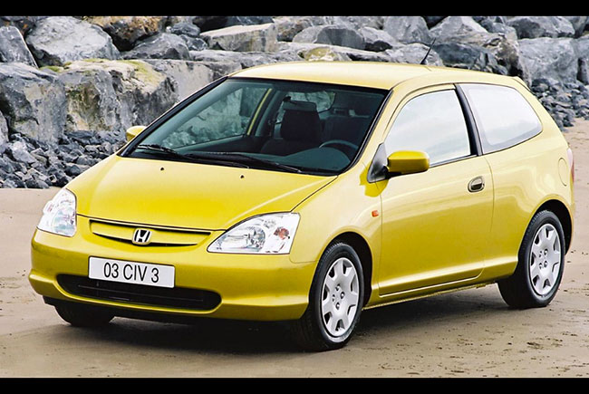 2002: Honda Civic 1.6 LS – 2.578.983 pesetas / 15.500 euros