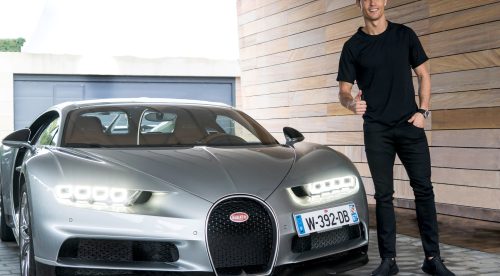 El Bugatti de Cristiano Ronaldo puede ser un peligro