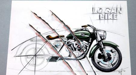 La moto de Logan