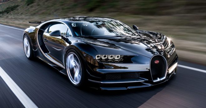 El Bugatti Chiron que circuló en Alemania a 417 km/h