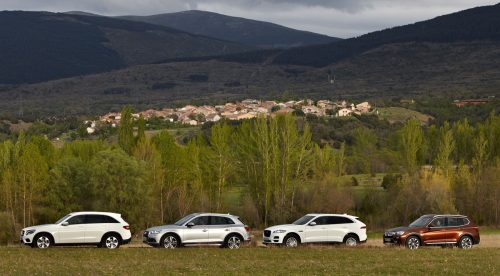 Los cuatro SUV ‘premium’ que media Europa desea (II): prueba completa