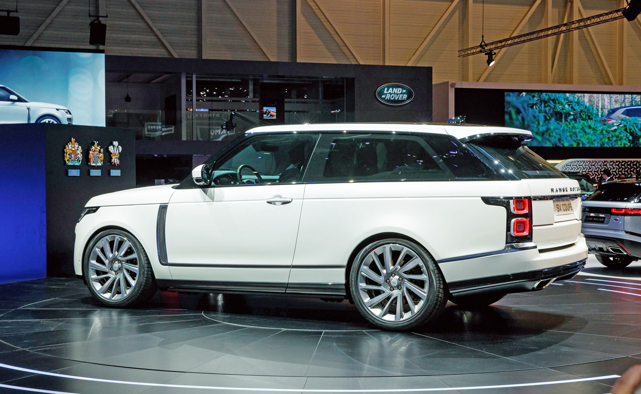 Salón del Automóvil de Ginebra 2018: Range Rover SV Coupe: 565 CV por ...