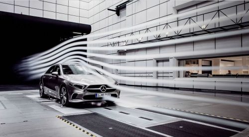 El Mercedes Clase A sedán será el coche más aerodinámico del mercado