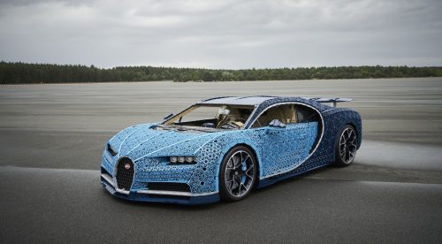 El Bugatti Chiron de Lego de tamaño real que alcanza los 20 km/h