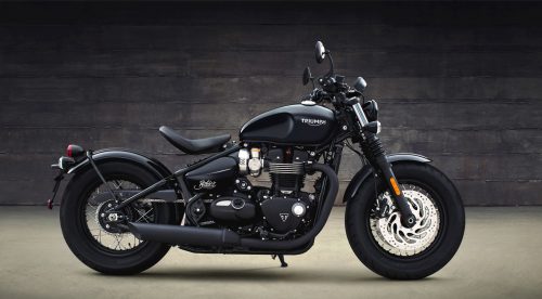 Triumph Bobber Black