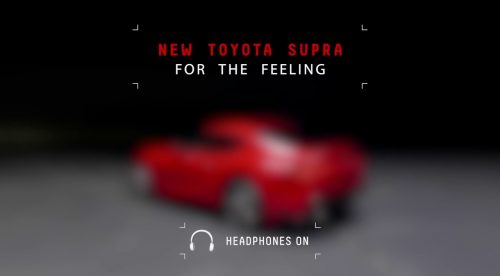 El potente sonido del nuevo Toyota Supra