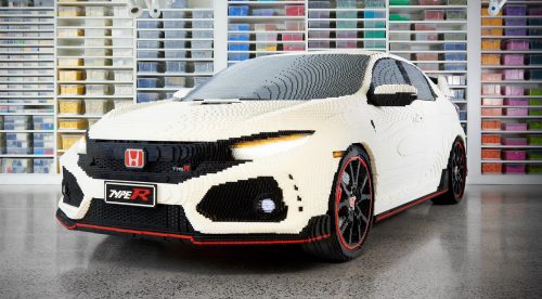 LEGO construye un Honda Civic Type R a tamaño real con 320.000 piezas