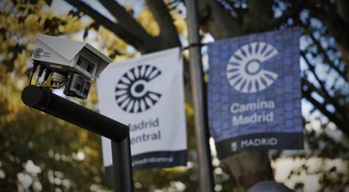 Las cámaras que más multan en Madrid Central (pero no por la tarde)