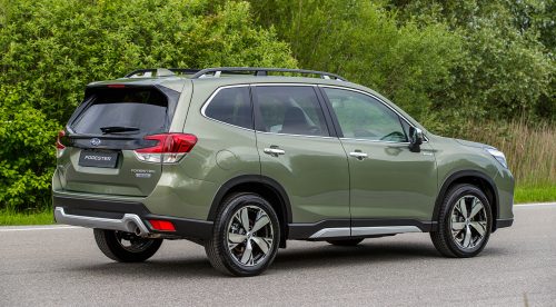 Las imágenes de los Subaru Forester y XV híbridos