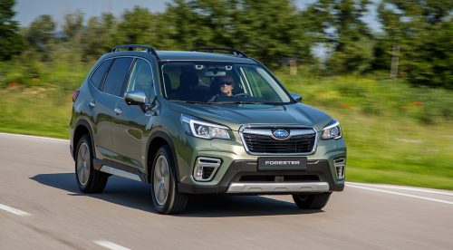 Las imágenes de los Subaru Forester y XV híbridos