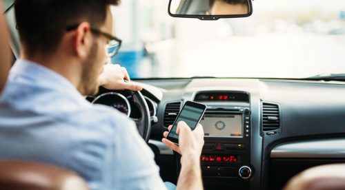 El modo coche y los mejores anuncios contra el uso del móvil al volante