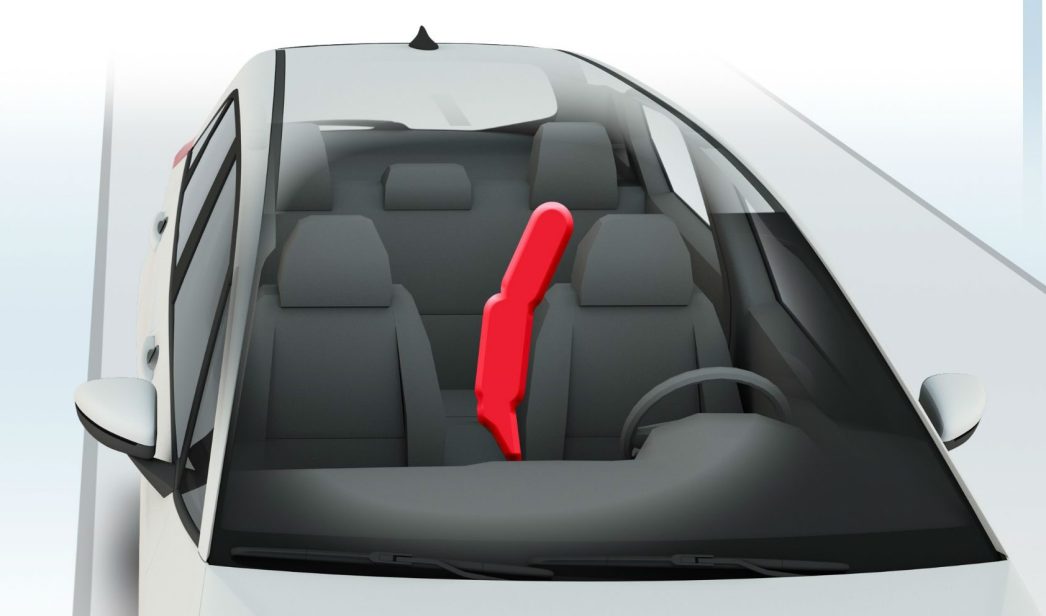 airbag central delantero