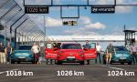 El Hyundai Kona eléctrico supera en circuito 1.000 kilómetros de autonomía