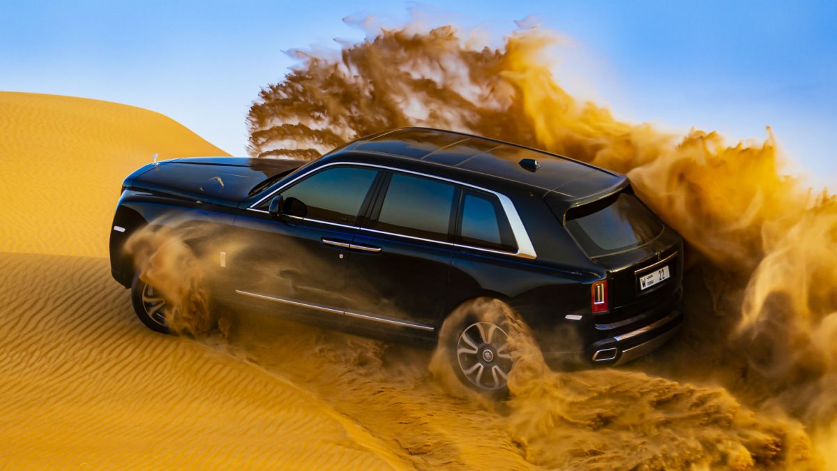 El Rolls Royce Cullinan Se Enfrenta A Las Dunas De Dubai 7004