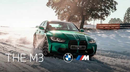 El BMW M3 derrapa en un Circuito del Jarama completamente nevado