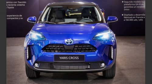 Las primeras imágenes del Toyota Yaris Cross