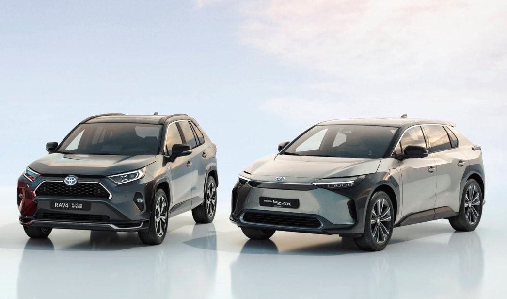 Toyota coches electricos