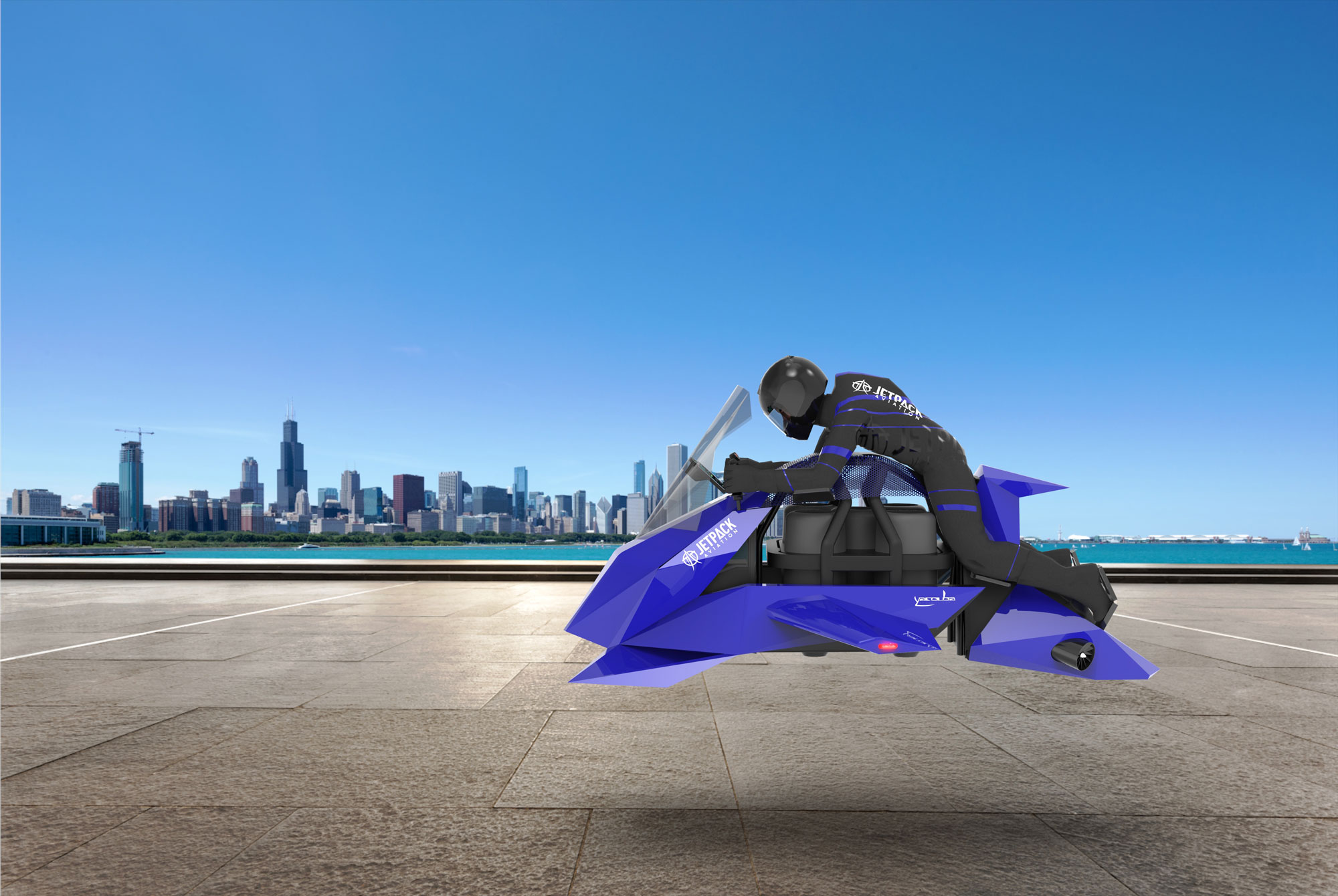 The Speeder, la alucinante moto voladora que es real