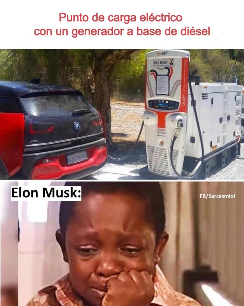Memes coches eléctricos