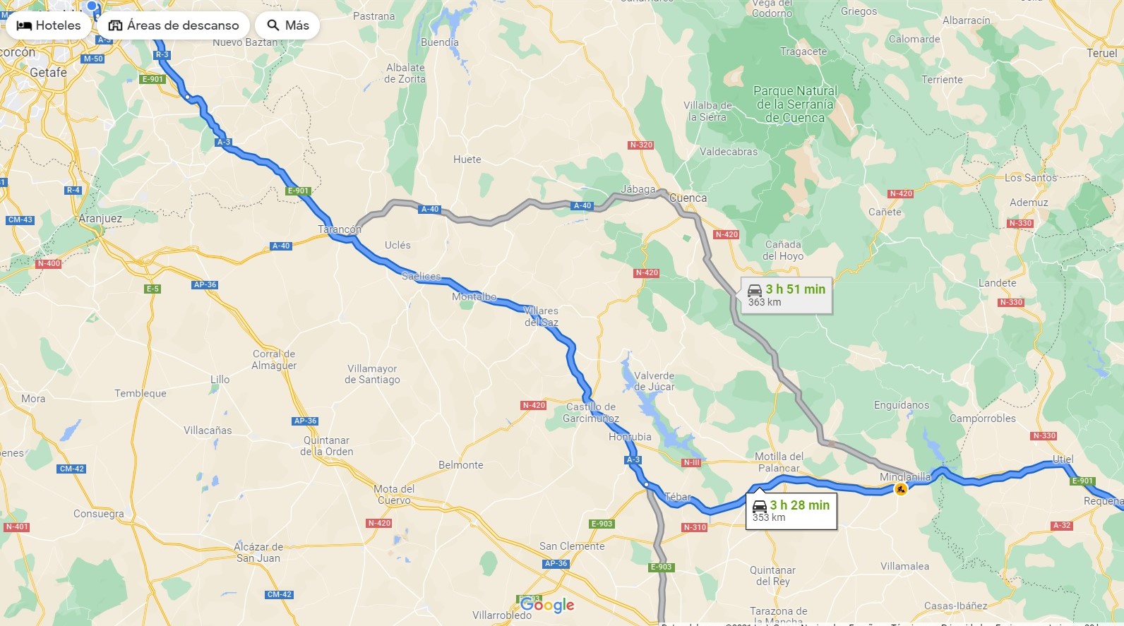 Google Maps ayudará a evitar los frenazos en carretera