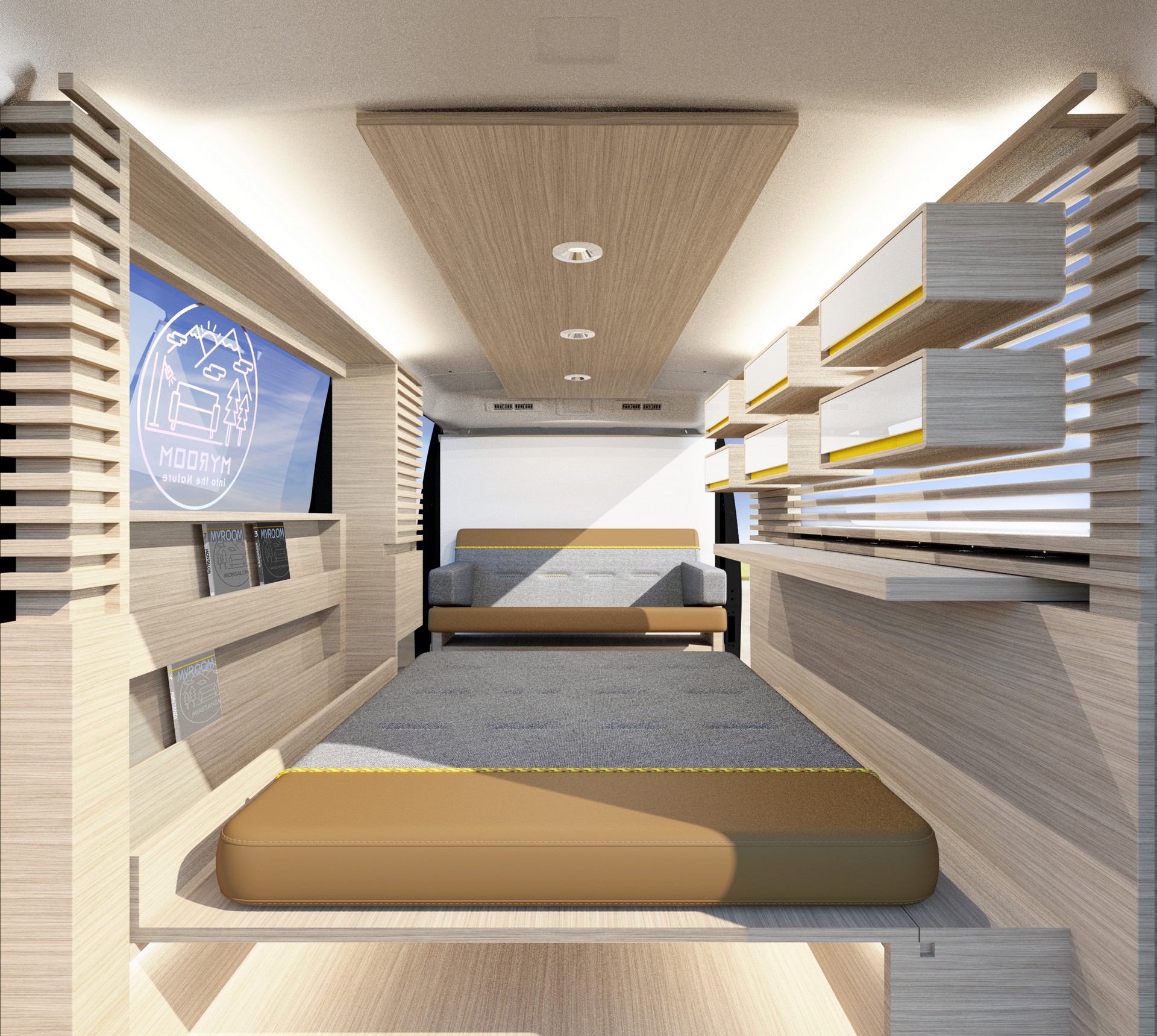 Nissan Caravan Myroom Concept interior