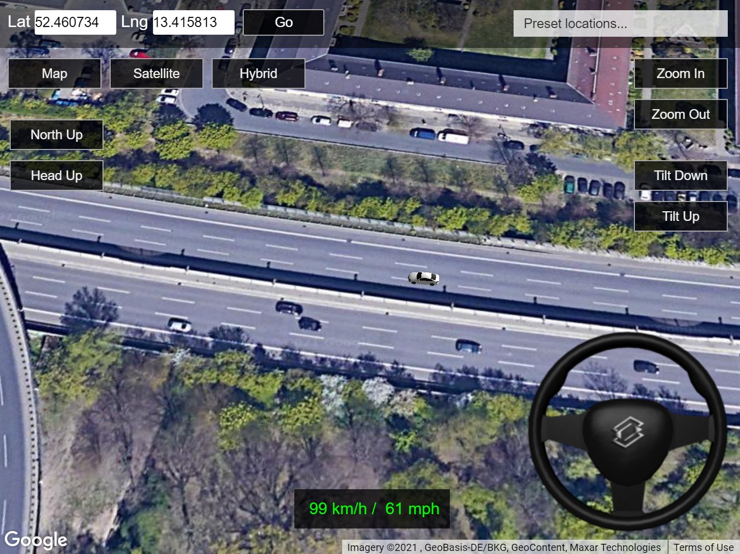 Driving Simulator de Google Maps: cómo conducir virtualmente