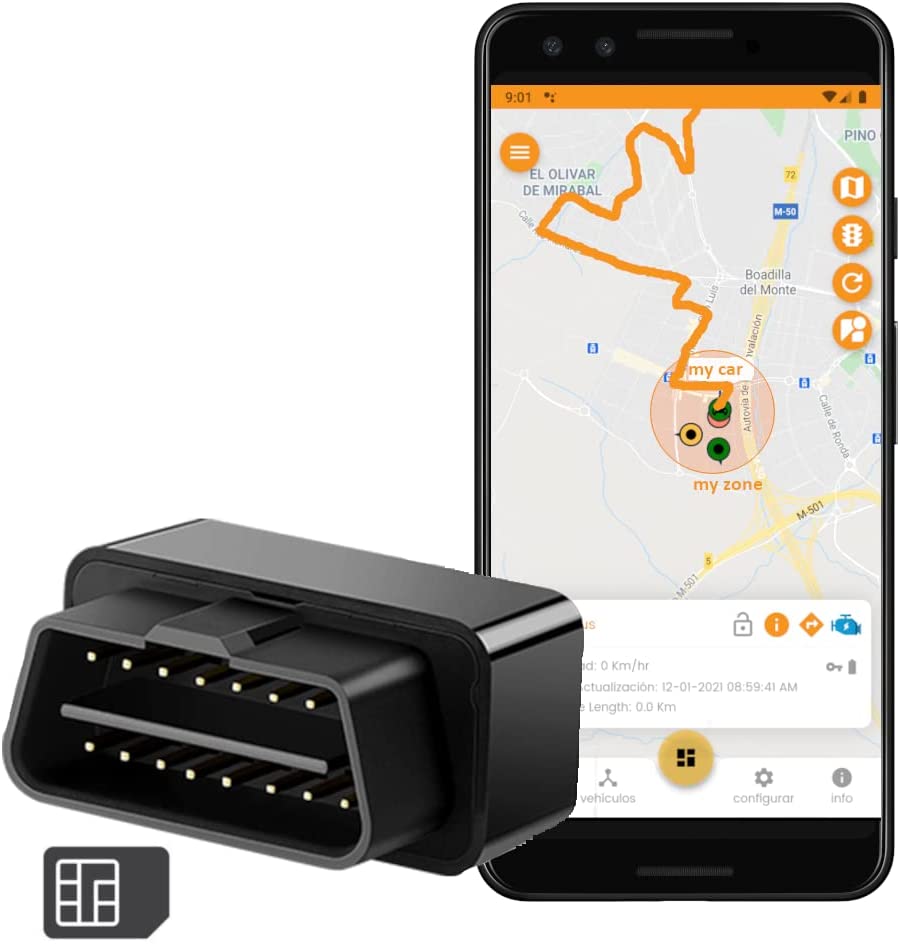 Con este localizador GPS para coches evitarás robos y accidentes 🚗