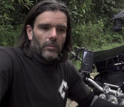 Charly Sinewan abandona la moto en Guatemala