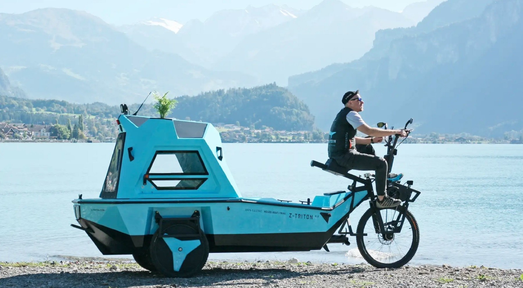 Z-triton: caravana, barco y bicicleta, todo en uno Z-triton: caravana, barco y bicicleta, todo en uno