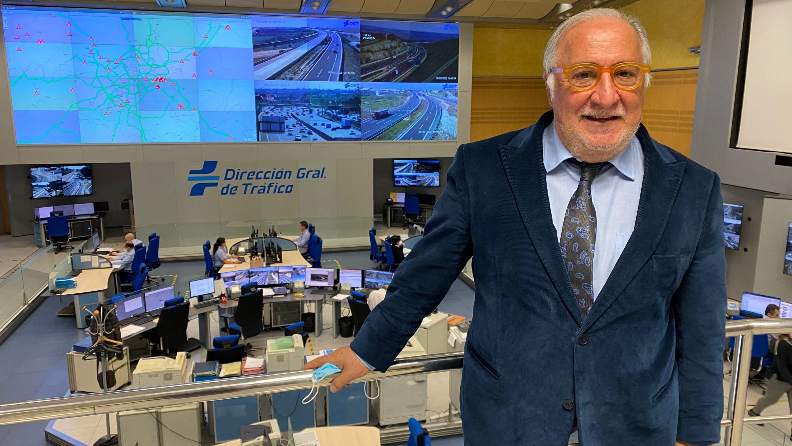 Pere Navarro en la Dirección General de Tráfico.