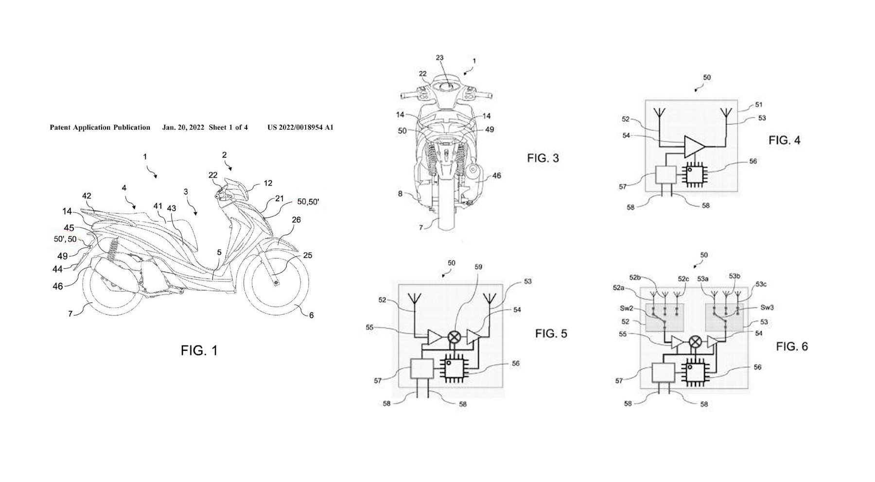 Piaggio patents a radar against 'invisible' motorcycles