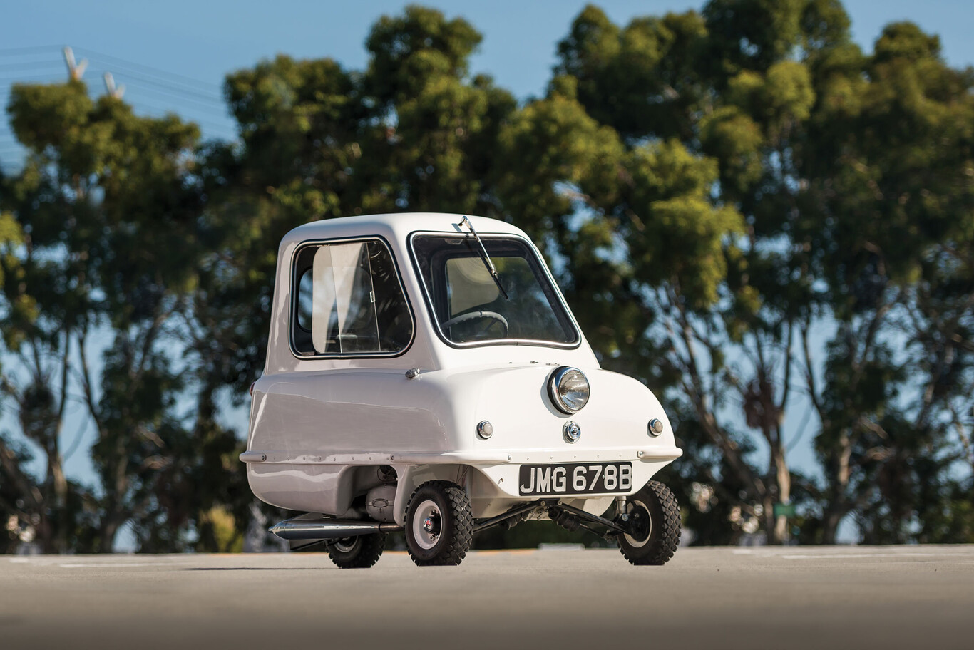 Peel P50: el coche más pequeño del mundo se puede montar en casa