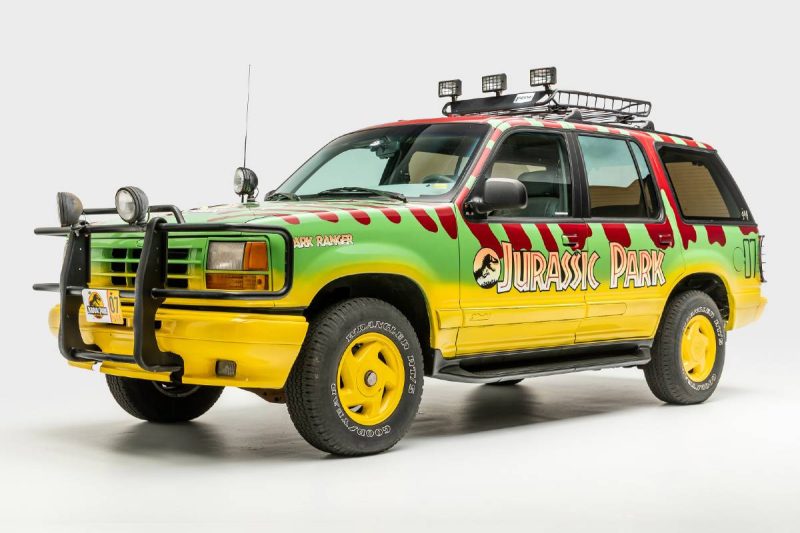  Todos los coches y motos de la saga 'Jurassic Park'