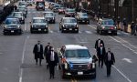 El coche de Biden y el de otros presidentes de la cumbre de la OTAN